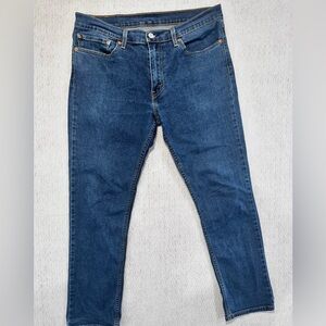 511 Levi's Mens Jeans in Dark Blue Denim